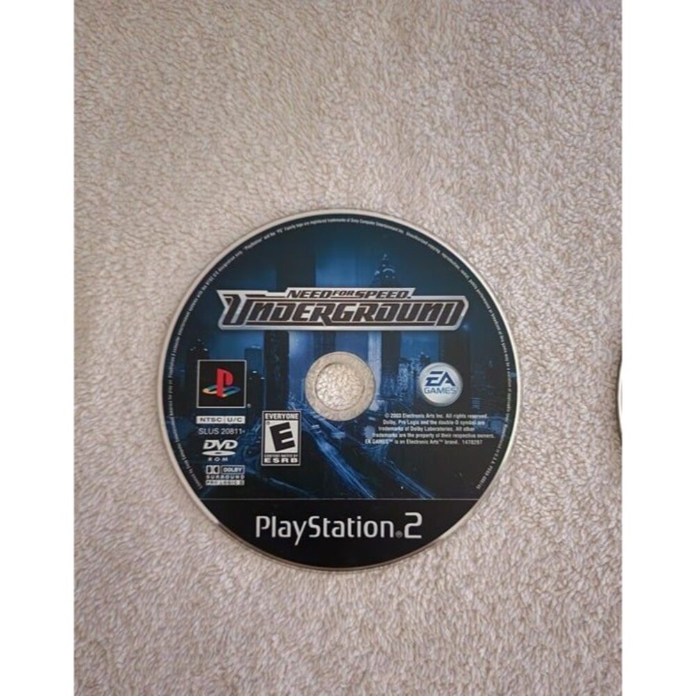 PlayStation 2 Need for Speed Underground (Disc Only)